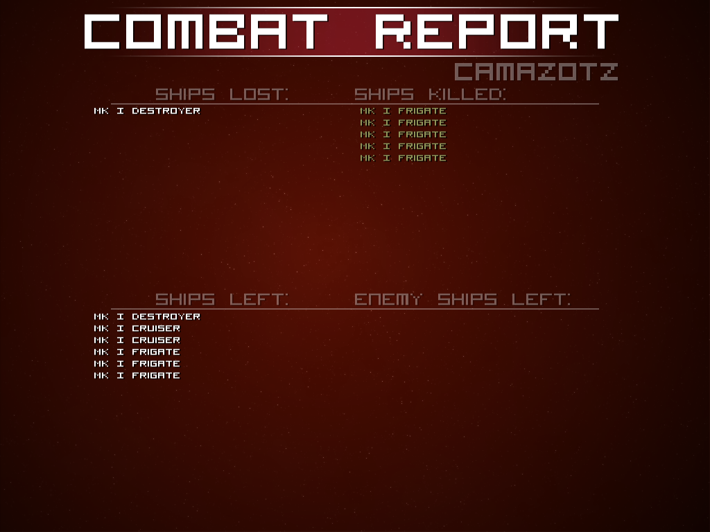 Combat report